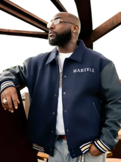 Buy-Davido-Martell-Navy-Blue-Varsity-Jacket-For-Men