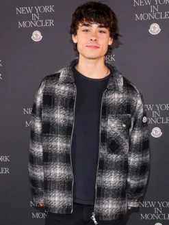 Buy Jacob Whiteduck-Lavoie NYFW Event Plaid Jacket