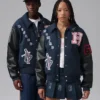 Buy Jordan Flight x Howard University Letterman Varsity Jacket For Men and Women