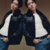 Buy Jungkook Calvin Klein Fall 2026 Leather Jacket Black