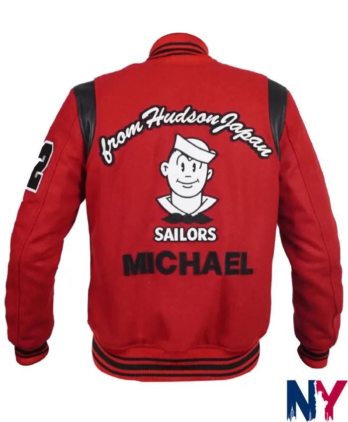 Buy Michael Jackson Sailors 92 Red Jacket