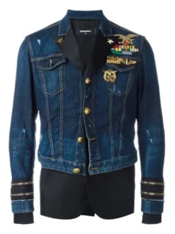Buy-Young-Thug-Slime-Season-3-Distressed-Denim-with-Satin-Lapel-Jacket