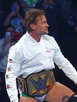 CM Punk El Verdugo Mexico City Tribute White Jacket