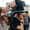 Camping-World-Stadium-Rolling-Loud-2026-Molly-Santana-Black-Leather-Vest-Right