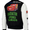 Cars Freeze Max Radiator Full-Zip Black Varsity Jacket
