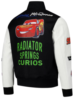 Cars Freeze Max Radiator Full-Zip Black Varsity Jacket