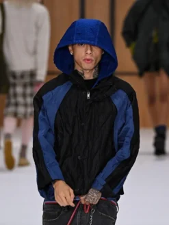 Central Cee Burberry LFW 26 Runway Jacket