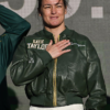Ceremonial-Weigh-In-Katie-Taylor-Green-Jacket