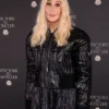 Cher New York Fashion Week Event Black Leather Jacket