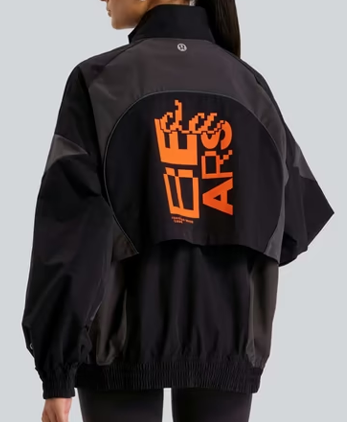 Chicago Bears lululemon Black Ventilated Jacket