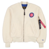 Chicago Cubs x Alpha x New Era MA-1 Sherpa Flight Bomber Jacket