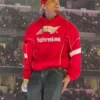 Chris Brown ATT Stadium RB Tour Nahmias Jacket Red