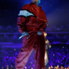 Chris Brown Red Leather Tracksuit For Sale