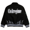 Civil Regime Friday The 13th Jason Voorhees Black Wool Jacket
