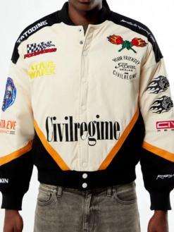 Civil Regime Men's Beetlejuice Racing Jacket