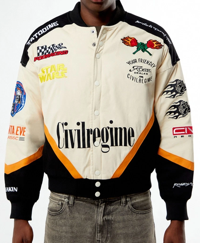 Civil Regime Men's Beetlejuice Racing Jacket