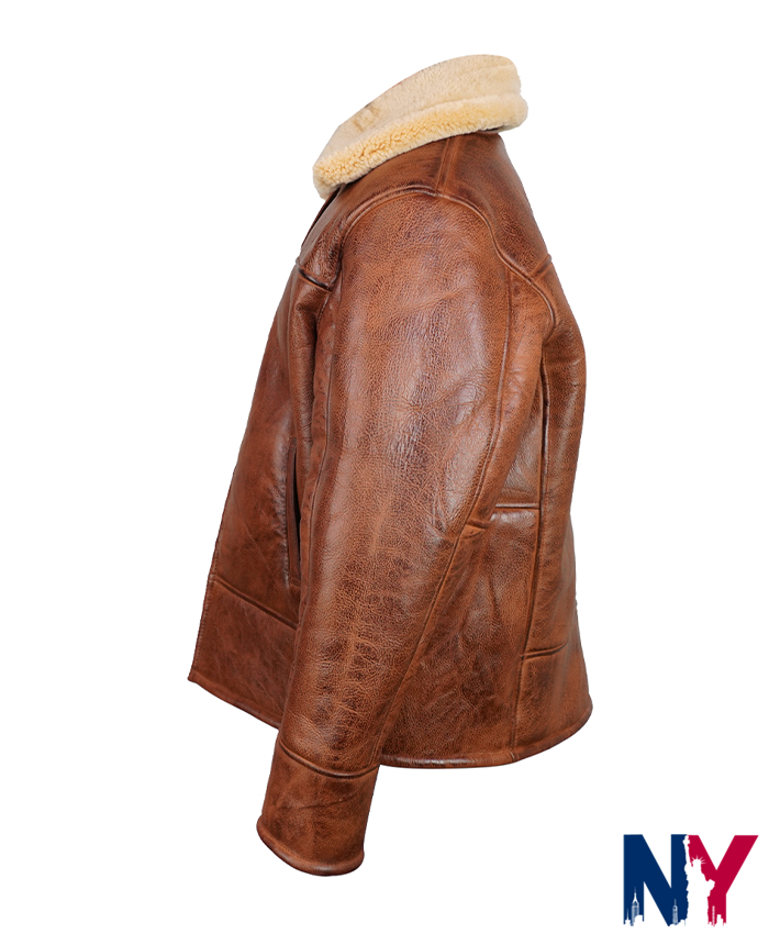 Clark-Shearling-Brown-Leather-Jacket