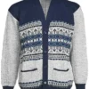 Classic ZIP Thick Warm Cardigan Sweater Jumper For Winter