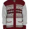 Classic ZIP Thick Warm Cardigan Sweater Winter Jumper