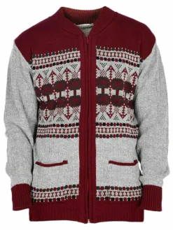 Classic ZIP Thick Warm Cardigan Sweater Winter Jumper
