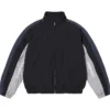 Close-up of Supreme Fall-Winter 2026 AOI Fleece Polyester Lined Black Track Jacket