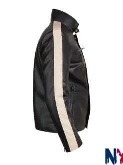 Close view of BTS Spotify Event 2026 Normal Song Live Concert Park Jimin Black Leather Jacket