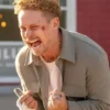 Close view of Duncan The Audacity S01 Series Billy Magnussen Grey Wool Jacket