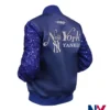 Close view of Shop NFL New York Yankees Show Time Satin & Sequin Jacket For Women