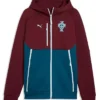 Cristiano Ronaldo Maroon Portugal National Team Tech Full-Zip Hoodie