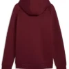 Cristiano Ronaldo Maroon Portugal National Team Tech Full-Zip Hoodie Back