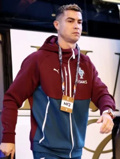 Cristiano Ronaldo Portugal National Team Tech Hoodie Style Jacket