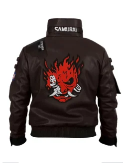 Cyberpunk-2077-Samurai-Jacket-brown