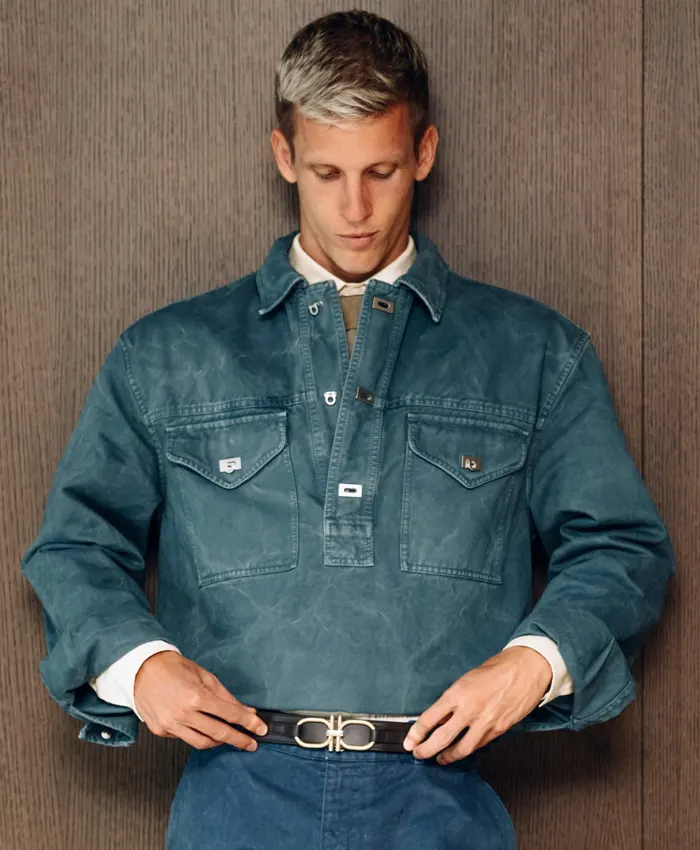 Dani Olmo Homecoming Blue Denim Jacket For Sale