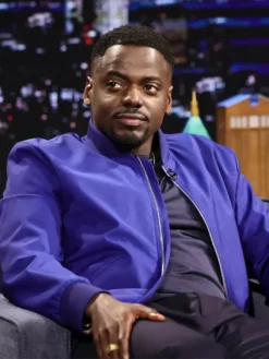 Daniel Kaluuya the Tonight Show jimmy fallon Bomber Jacket Blue