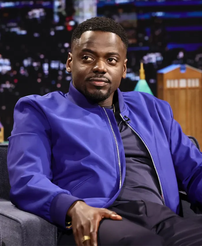 Daniel Kaluuya the Tonight Show jimmy fallon Bomber Jacket Blue