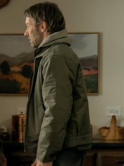 Dark Matter Joel Edgerton Green Cotton Jacket