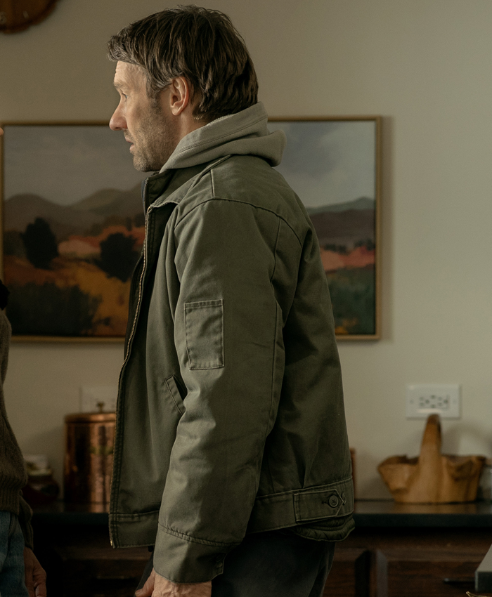 Dark Matter Joel Edgerton Green Cotton Jacket
