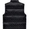 Denim Tears Jacquard Monogram Cotton Wreath Vest Back