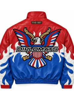 Diplomats Leather Jacket