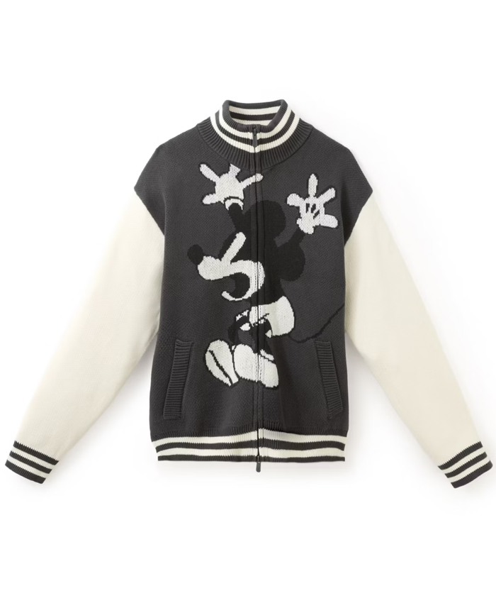 Disney Mickey Mouse Bomber Varsity Jacket For Sale