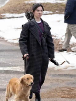 Doomsday Kate Bishop Plaid Trench Coat