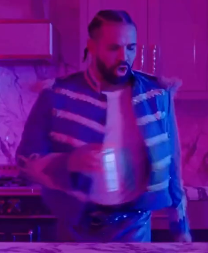 Drake Dancing Cheetah Print FOMO Jacket