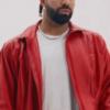 Drake x Yeat Fomo Red Bomber Varsity Jacket