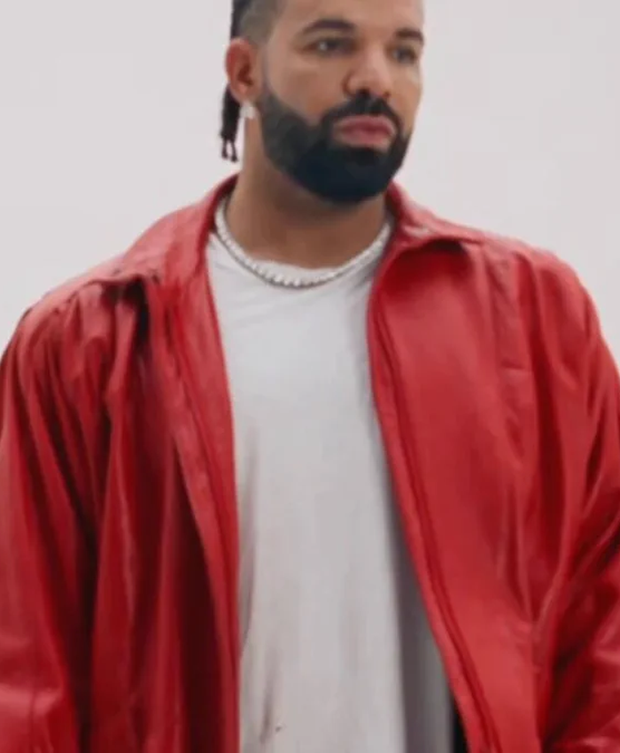 Drake x Yeat Fomo Red Bomber Varsity Jacket