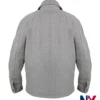 Duncan Series The Audacity S01 Billy Magnussen Wool Grey Jacket back view