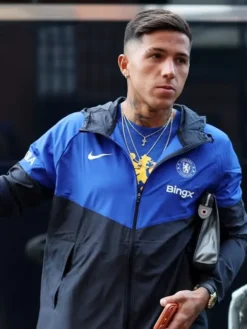 Enzo Fernández Nike Chelsea FC Bingx Windrunner Jacket