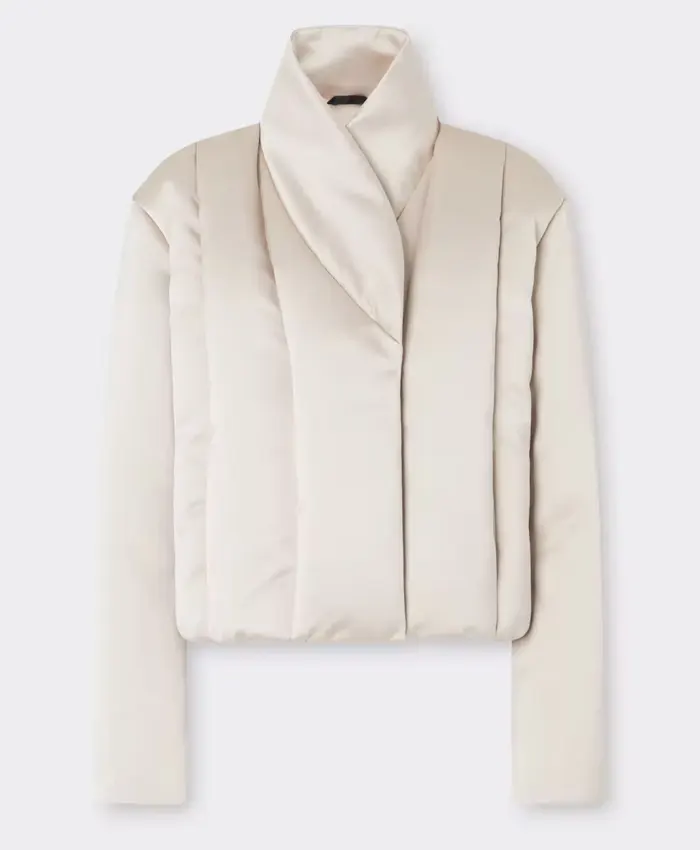 Ferrari Padded Duchesse Satin Blouson