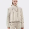 Ferrari Women's Padded Duchesse Satin Blouson Jacket