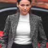 Fool Me Once Maya Stern Coat Gray