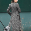 Fool Me Once Maya Stern Long Trench Coat Back
